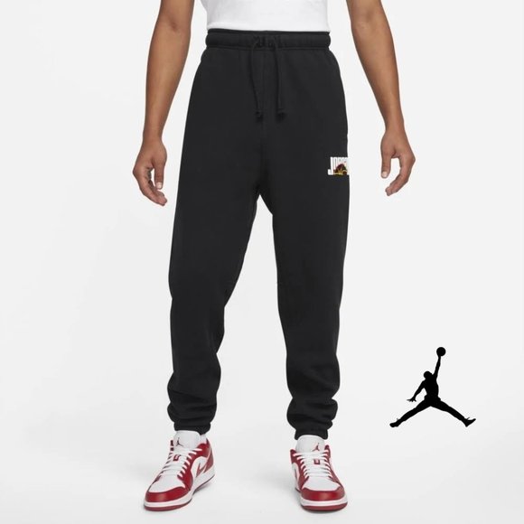 Jordan Other - Air Jordan Jumpman Sport DNA Nike Men's Fleece Pants Jogger - Black
